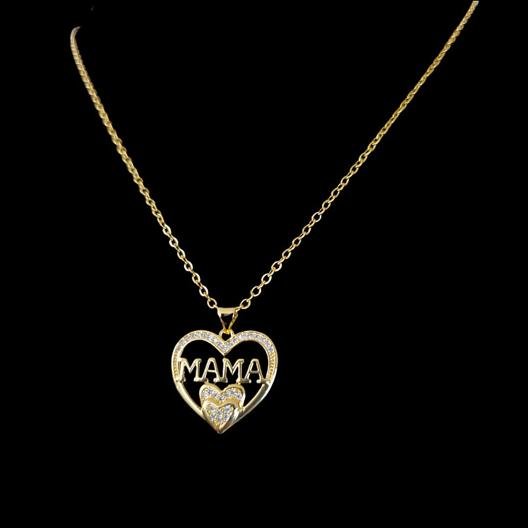 Chain+pendant MAMÁ