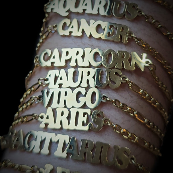 Zodiac bracelets