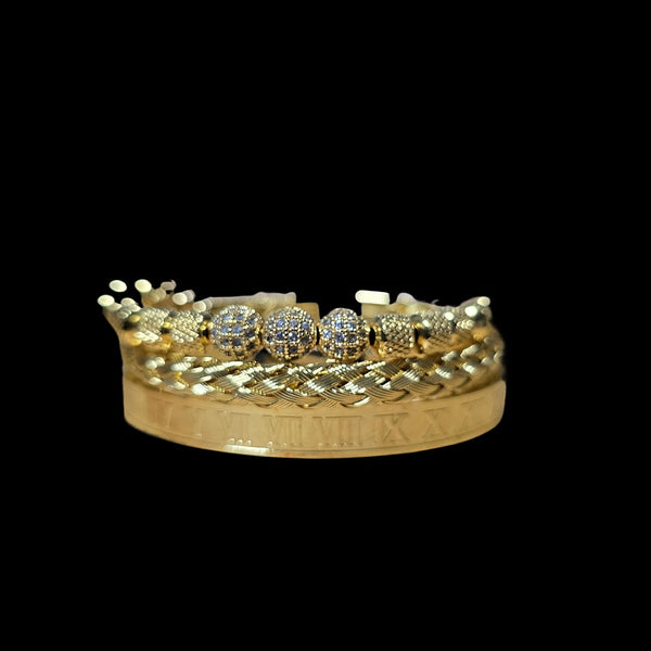 3 luxury bracelet set