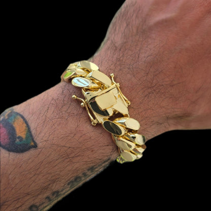 18mm cuban bracelet pvd