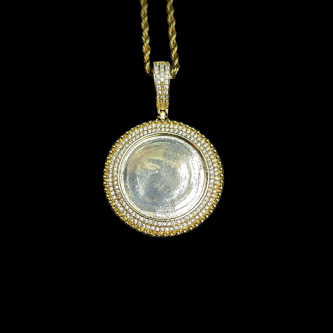 Picture pendant doble linea