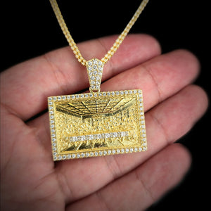 Last supper pendant rect .925