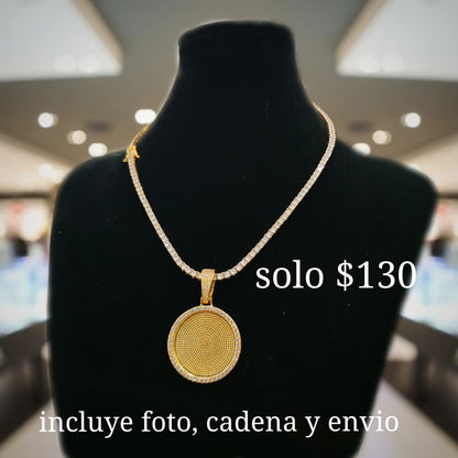 Portaretrato cadena tenis chain