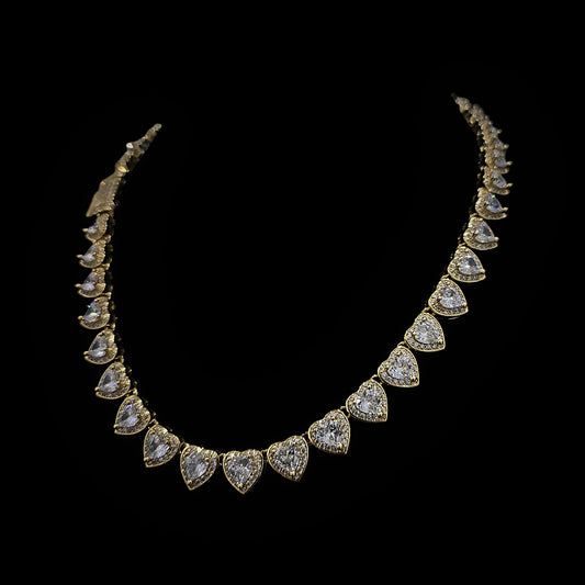 Collar corazones