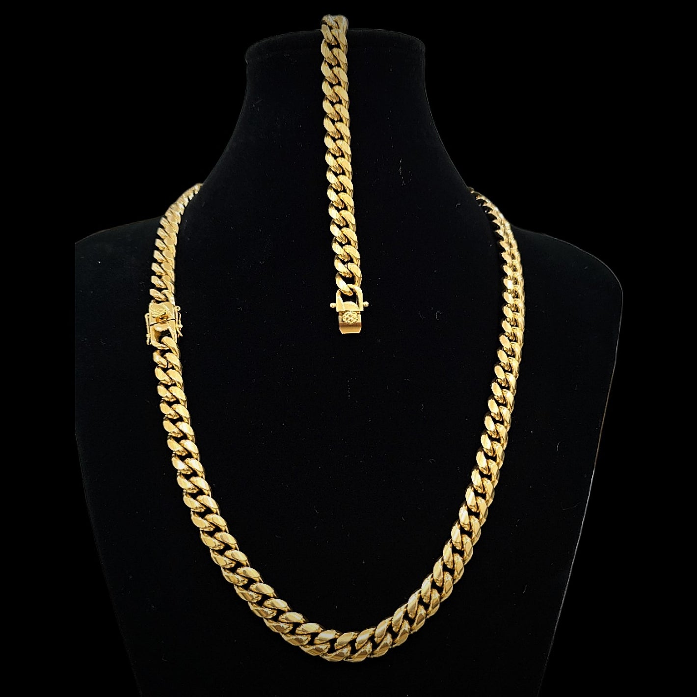 Cuban chain set 10mm