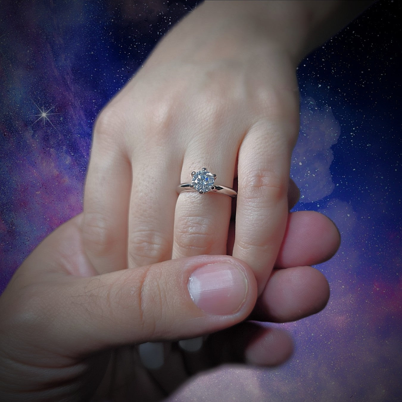 Engagement rings moissanite