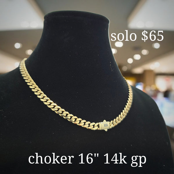 Cubana choker 6mm