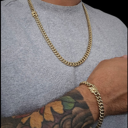 Cuban chain set 8mm