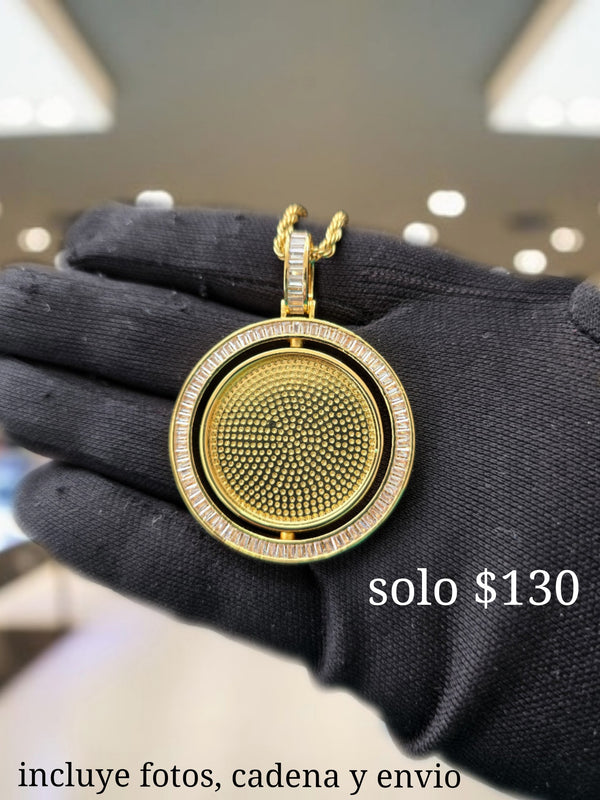 Portaretrato doble foto grande