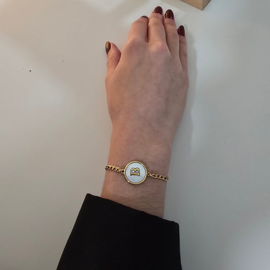 Pulsera Figaro iniciales